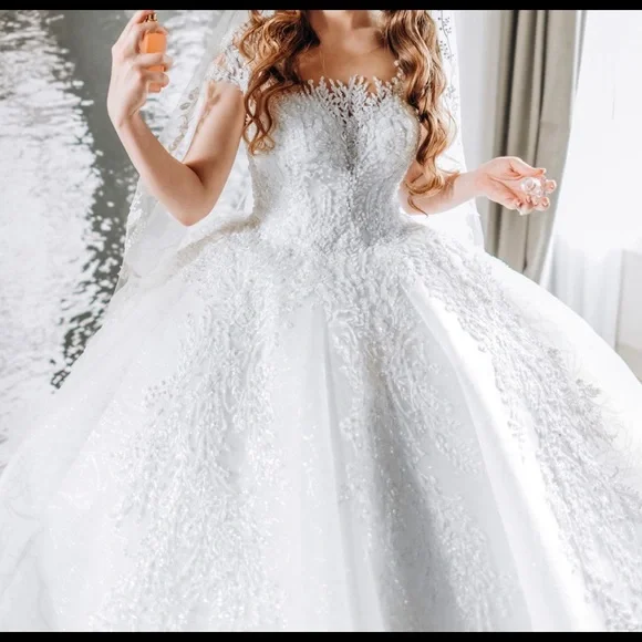 Custom European wedding dress!